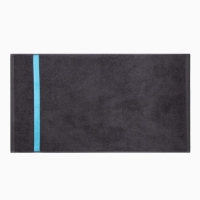 Полотенце махровое Love Life "Самум" 50*90 см, серый, синий, 100% хл, 450 гр/м2