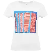 Футболка женская &laquo;Небоскребы&raquo;, белая, размер XL