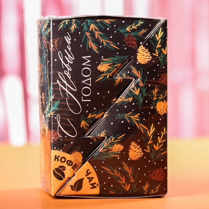 Подарочный набор «С Новым годом»: чай, кофе Подарочный набор «С Новым годом»: чай, кофе