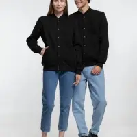 Бомбер Graduate, черный, размер M