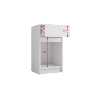 Тумба для обуви Мори, 400х354х720, Белый