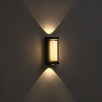 Светильник фасадный &laquo;Лампа&raquo;, FSD-061, 8 Вт, 3000К, IP65, 220 В, пластик, черный