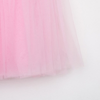 Платье нарядное детское KAFTAN, р. 30 (98-104 см), белый/розовый