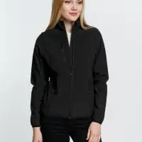 Куртка женская Radian Women, черная, размер XXL