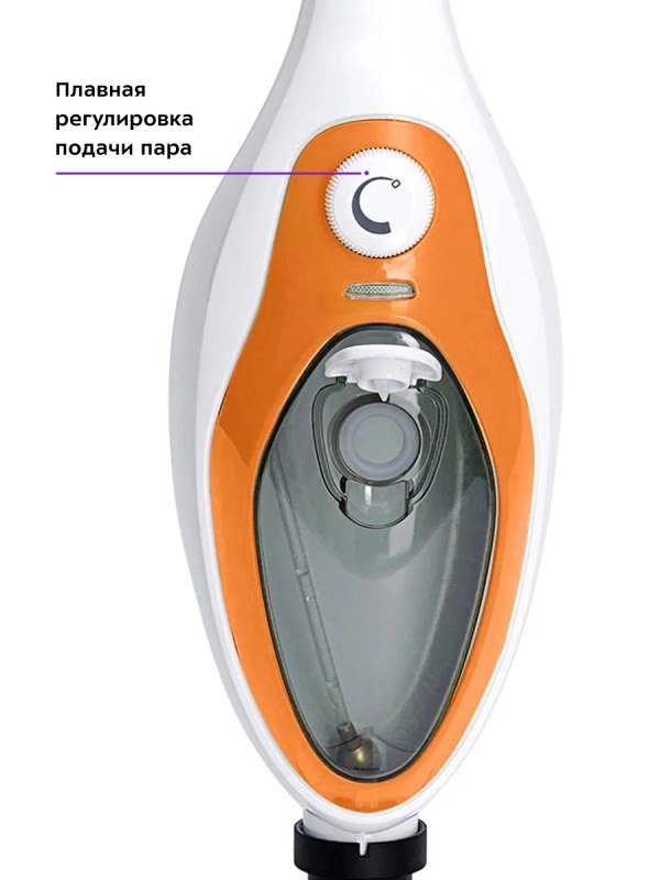 Паровая швабра с насадками КТ-1004 - 1500 Вт - 350 мл Паровая швабра с насадками КТ-1004 - 1500 Вт - 350 мл