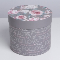 Набор коробок 5 в 1, упаковка подарочная, &laquo;Цветы&raquo;, 13 х 13,5‒19.5 х 23 см