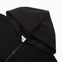 Толстовка с начёсом, цвет чёрный, размер 48 Толстовка с начёсом, цвет чёрный, размер 48