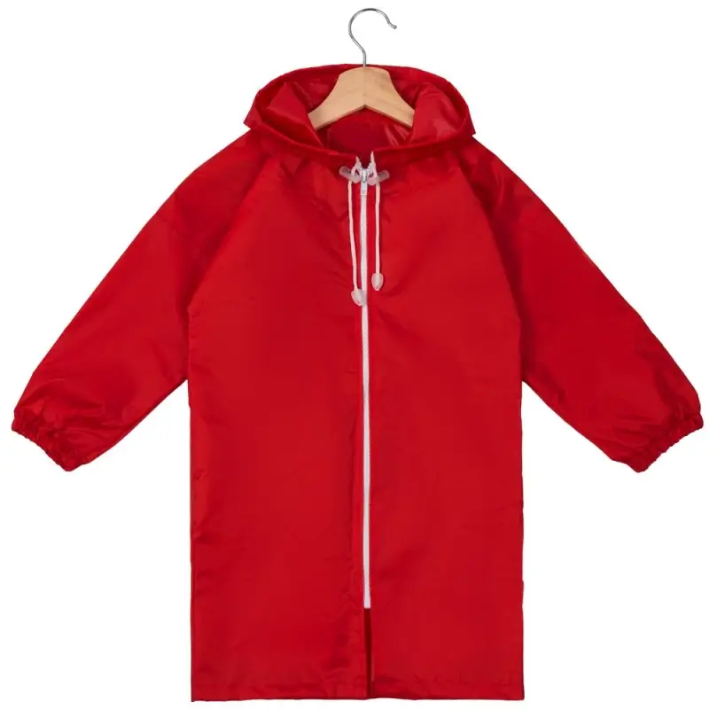 Дождевик детский Rainman Kids красный, 7-9 лет