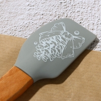 Новый год. Набор кондитерский &laquo;Рождество&raquo;, формы для печенья 4 шт, лопатка 1 шт