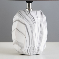 Лампа настольная 16407/1 E14 40Вт серый 20х20х32,5 см RISALUX