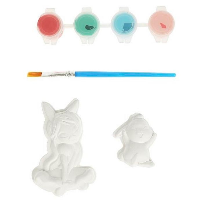 Набор для творочества «Барельеф для росписи. Энчантималс», 2 шт. Набор для творочества «Барельеф для росписи. Энчантималс», 2 шт.