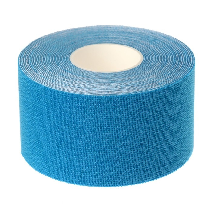 Кинезио - тейп, 3,8 см &times; 5 м, цвет синий