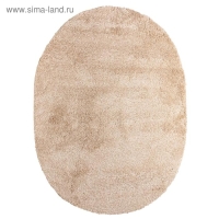 Ковёр Фризе &laquo;Шегги&raquo;, цвет меланж, овал 160х230 см