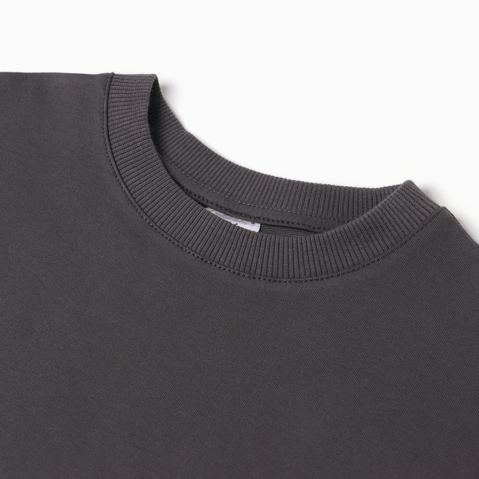 Комплект детский (футболка, шорты), цвет графит, рост 146 см Комплект детский (футболка, шорты), цвет графит, рост 146 см