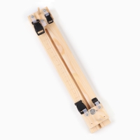 Набор для плетения из паракорда, 10 предметов, с деревянным станком, иглами, фастексами Набор для плетения из паракорда, 10 предметов, с деревянным станком, иглами, фастексами