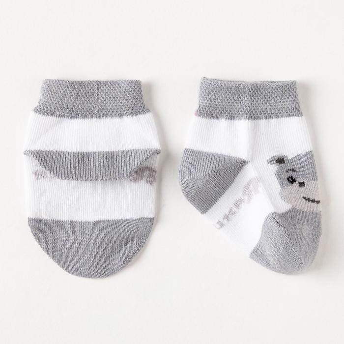 Набор носков Крошка Я &laquo;Бегемот&raquo;, 2 пары, 12-14