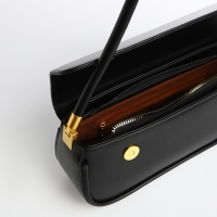 Сумка женская, багет, на магните, цвет чёрный Сумка женская, багет, на магните, цвет чёрный