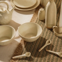 Салатник керамический SL Home &laquo;Виенто&raquo;, 1,3 л, d=19 см, цвет бежевый