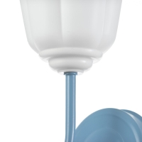 Бра "Онлайн" (цвет.) 1х15Вт Е27 МОДЕЛЬ:BR 02086 голубой 10,5х15х27см Бра "Онлайн" (цвет.) 1х15Вт Е27 МОДЕЛЬ:BR 02086 голубой 10,5х15х27см