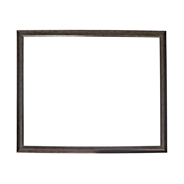 Рама для картин (зеркал) 40 х 50 х 2,7 см, пластиковая, Calligrata 6472, мокрый асфальт Рама для картин (зеркал) 40 х 50 х 2,7 см, пластиковая, Calligrata 6472, мокрый асфальт
