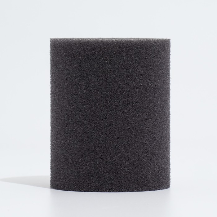 Губка круглая № 3, мелкопористая, 8 х 8 х 10 см, серая Губка круглая № 3, мелкопористая, 8 х 8 х 10 см, серая