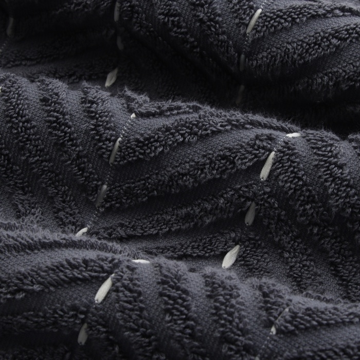 Коврик махровый SL HOME: Lines Коврик махровый SL HOME: Lines "Гри Сандре" 50х70 см, 100% хлопок, 750 г/м2