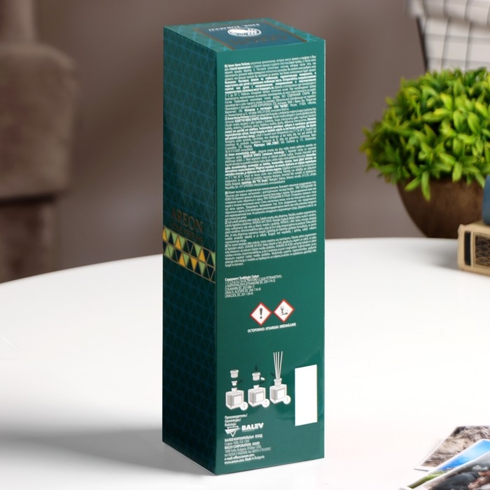 Диффузор ароматический Areon Sticks Premium Mosaik, бергамот, иланг-иланг