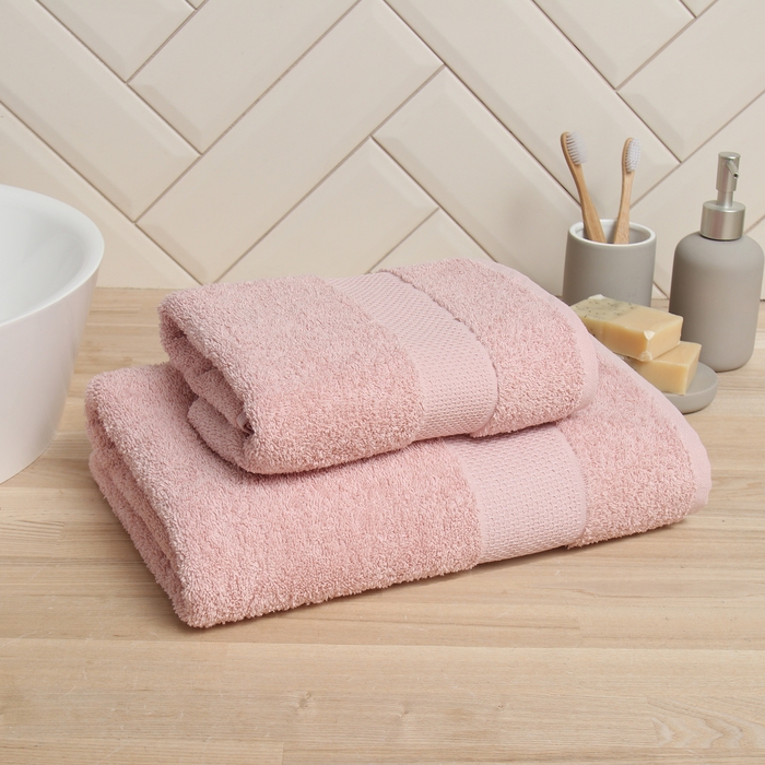 Полотенце махровое LoveLife Полотенце махровое LoveLife "Нежность" 70*140 см, цв. розовый, 100% хлопок, 450 гр/м2