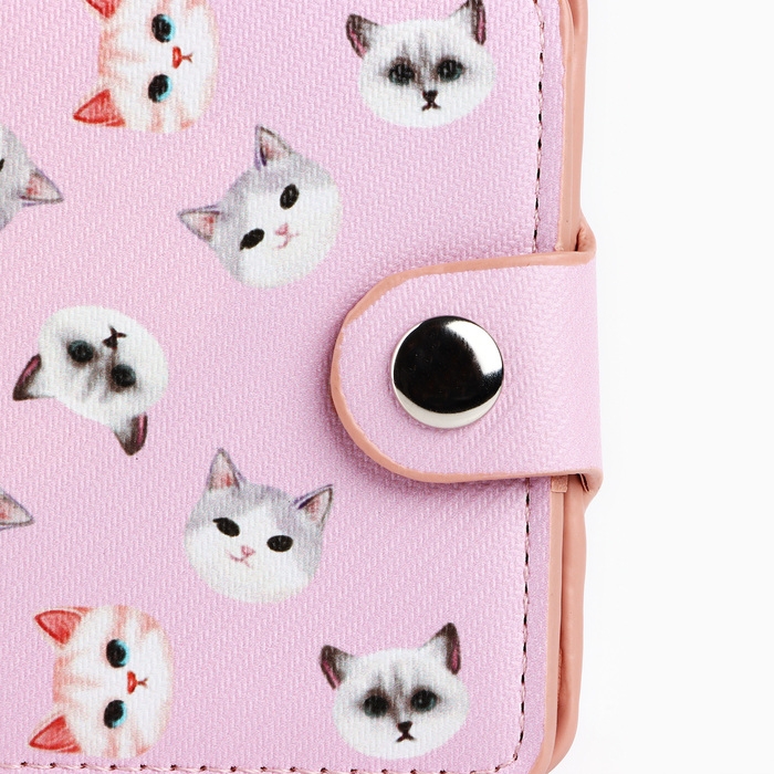 Кошелёк-книжка «Котики», 11х9.5х2 см Кошелёк-книжка «Котики», 11х9.5х2 см