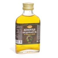 Живица кедровая на льняном масле 5%, 100 мл Живица кедровая на льняном масле 5%, 100 мл