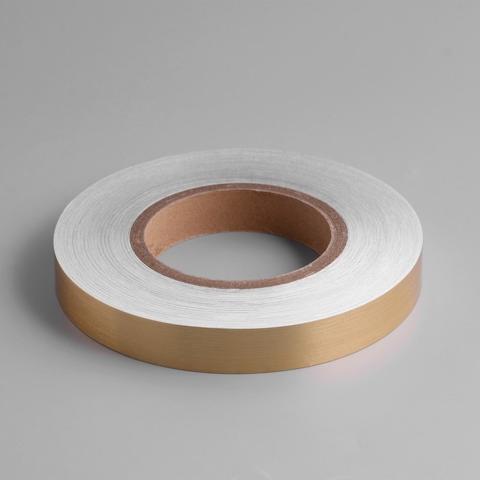 Лента самоклеящаяся отделочная 50м*20мм золотистая Лента самоклеящаяся отделочная 50м*20мм золотистая