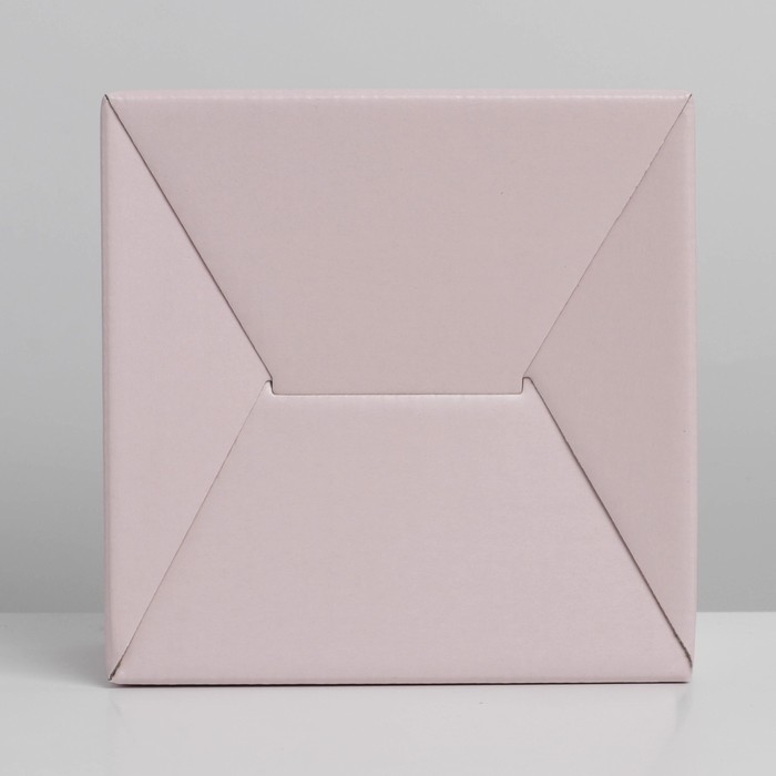 Коробка подарочная складная, упаковка, &laquo;Розовая&raquo;, 15 х 15 х 7 см