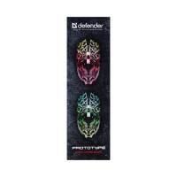 Мышь Defender Prototype GM-670L, игровая, проводная, 6 кнопок, подсветка, 3200 dpi, USB, чер Мышь Defender Prototype GM-670L, игровая, проводная, 6 кнопок, подсветка, 3200 dpi, USB, чер