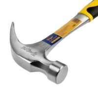 Молоток-гвоздодер ТУНДРА ПРОФИ, цельнокованый, двухкомпонентная рукоятка, 350 г Молоток-гвоздодер ТУНДРА ПРОФИ, цельнокованый, двухкомпонентная рукоятка, 350 г