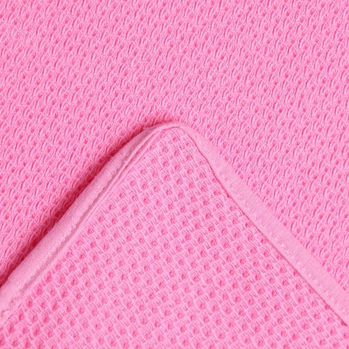 Детский вафельный уголок Love Life Sweet Momemt, 100х100 см, розовый, 100% хл, 300 г/м2
