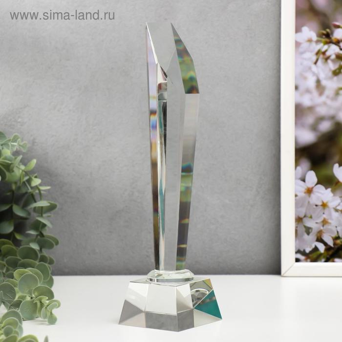 Сувенир стекло Сувенир стекло "Стела наградная - Приз" 28х7х7 см