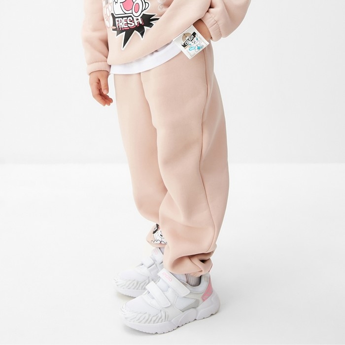 Брюки для девочки MINAKU: CRUSH, цвет розовый, рост 158 см