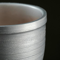 Горшок цветочный "Серебро" с поддоном, 2,4л Горшок цветочный "Серебро" с поддоном, 2,4л