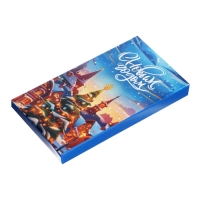 Новый год. Шоколад молочный "С Новым годом!", ёлка с гирляндами, 27 г Новый год. Шоколад молочный "С Новым годом!", ёлка с гирляндами, 27 г