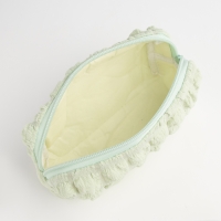 Косметичка на молнии, цвет зелёный Косметичка на молнии, цвет зелёный