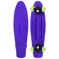 Пенниборд ONLITOP, 56х15 см, колёса PVC 50 мм, пластиковая рама, цвет фиолетовый Пенниборд ONLITOP, 56х15 см, колёса PVC 50 мм, пластиковая рама, цвет фиолетовый