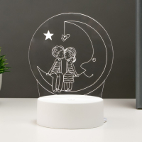 Светильник "Влюбленная пара" LED 3 цвета от USB Светильник "Влюбленная пара" LED 3 цвета от USB