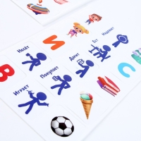 Развивающая игра на липучках &laquo;Учимся составлять предложения и истории&raquo;