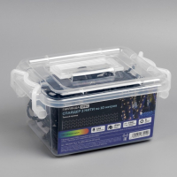 Гирлянда «Клип-лайт» 3 нити по 10 м, IP44, УМС, тёмная нить, 198 LED, свечение мульти, 8 режимов, 24 В Гирлянда «Клип-лайт» 3 нити по 10 м, IP44, УМС, тёмная нить, 198 LED, свечение мульти, 8 режимов, 24 В