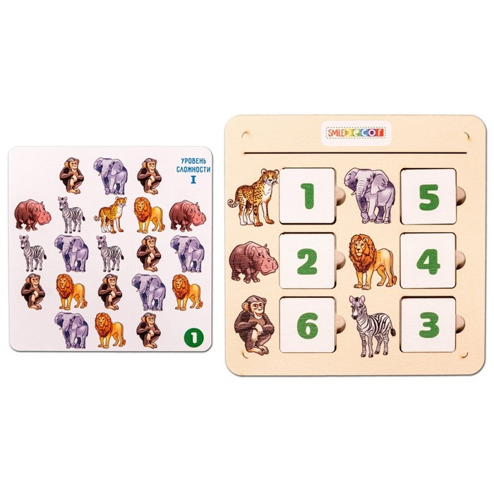 Обучающая игра &laquo;Математическая шкатулка. Животные&raquo;