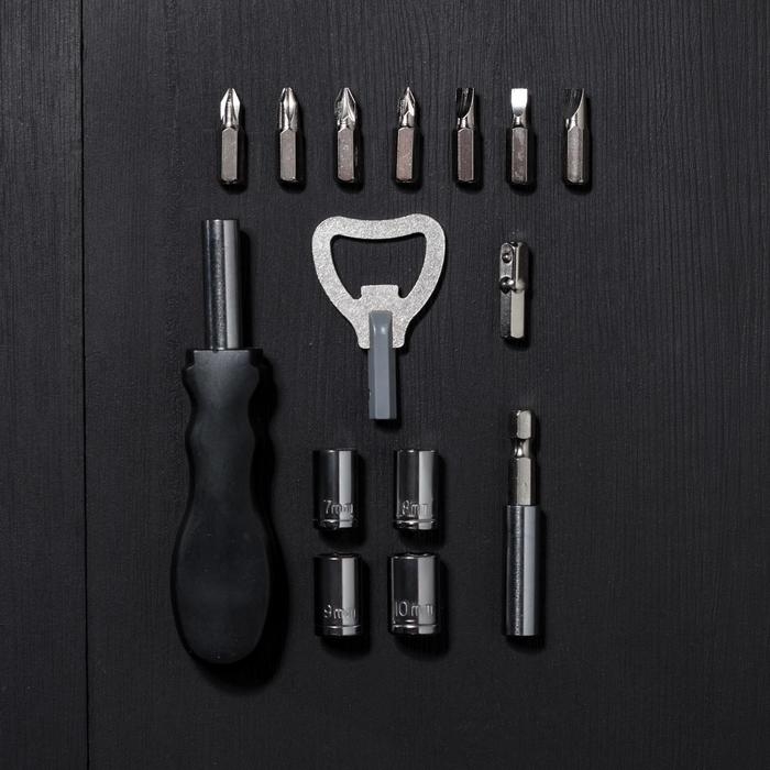 Подарочный набор инструментов в бутылке &laquo;Море счастья&raquo;