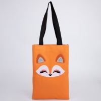 Шопер детский для девочки с допиками &laquo;Лисичка&raquo;, 32х23см