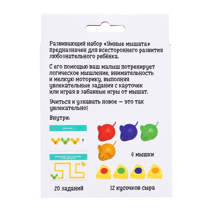 Развивающий набор &laquo;Умные мышата&raquo;