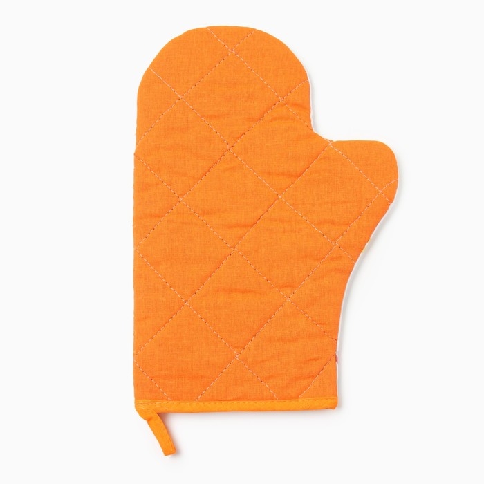 Варежка-прихватка Доляна "Весна" 20х28 см, 35% хл, 65% пэ, ватин 250 г/м2