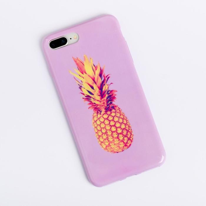 Чехол на телефон iPhone 7 Plus/8 Plus «Ананас», 16 × 8 см Чехол на телефон iPhone 7 Plus/8 Plus «Ананас», 16 × 8 см